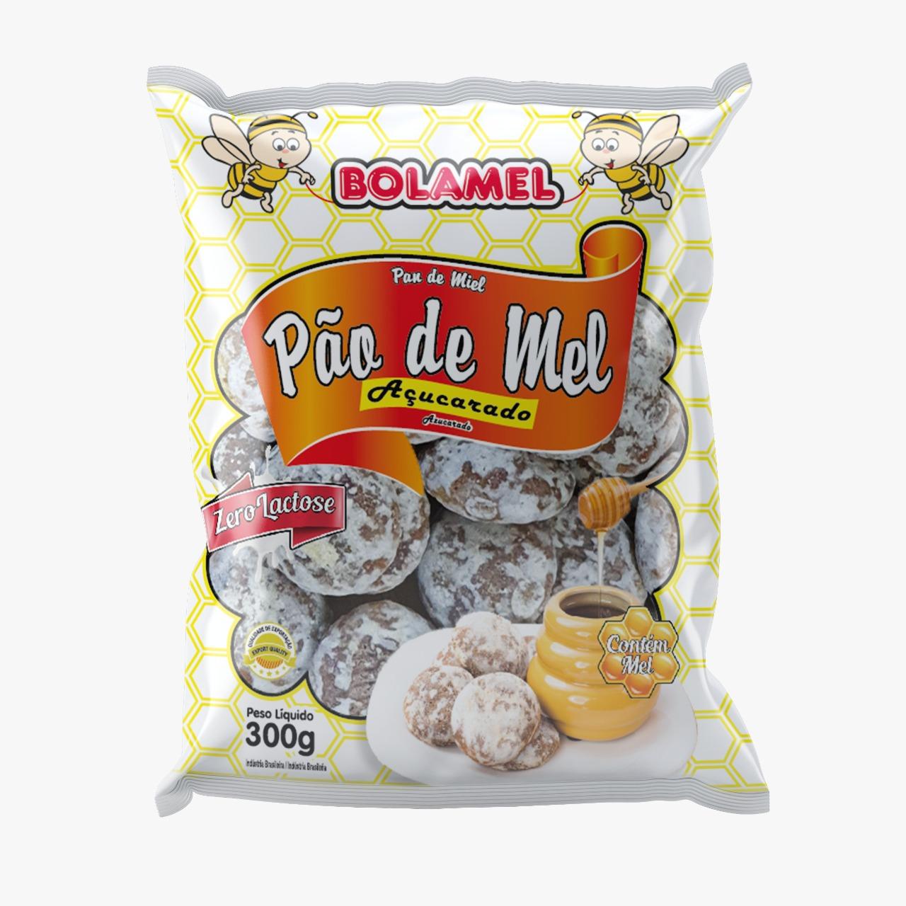 Pão de Mel Açucarado